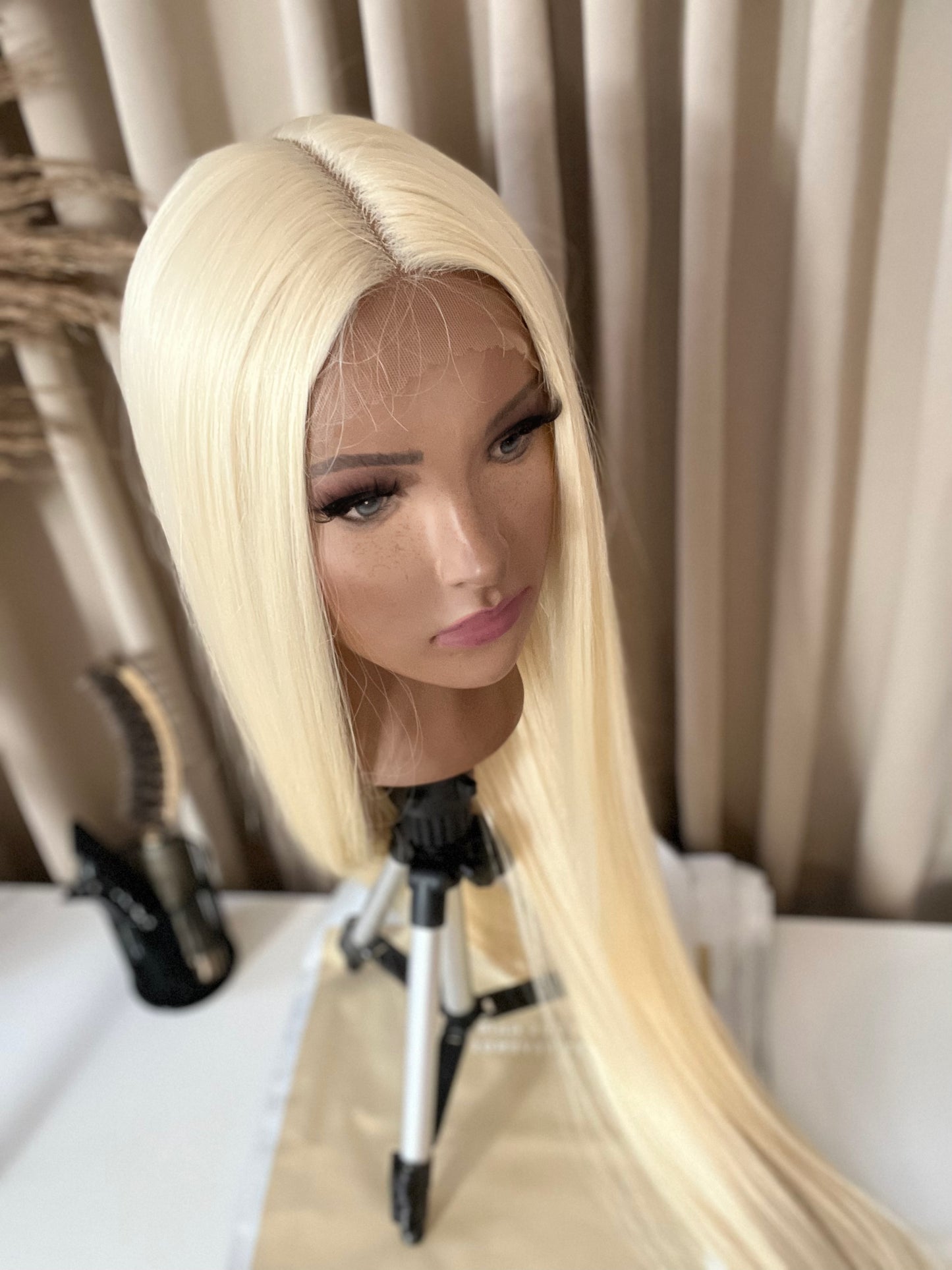 AALIYAH 40" Blonde Synthetic Hair Lace Wig
