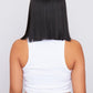 beautiful black blunt long bob hair wig from pbeauty hair