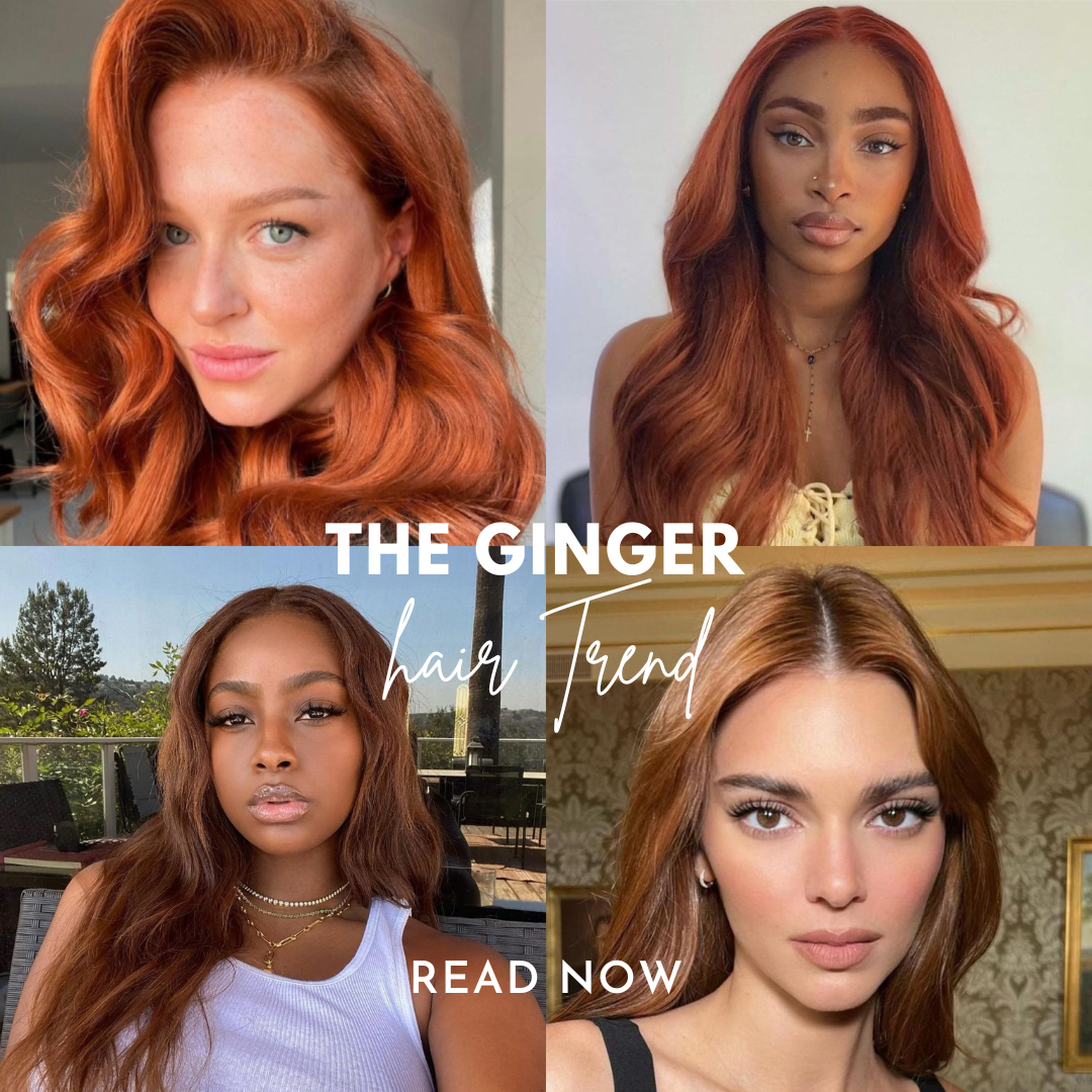 Ginger hair trend worn by kendall jenner justine skye and instagram influencers