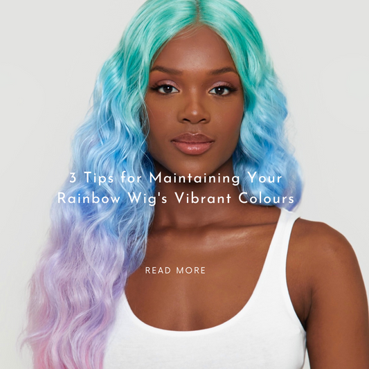 3 Tips for Maintaining Your Rainbow Wig's Vibrant Colours