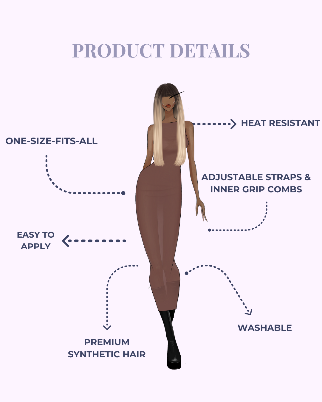product description for wigs by pbeautyhair