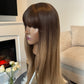 pbeautyhair synthetic hair bangs wig