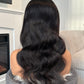 U Part Body Wave Brazilian Human Hair Glueless Wig