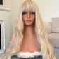 PRODUCT LACE FRONT SYNTHETIC HAIR BANGS FRINGE FRONT WIG