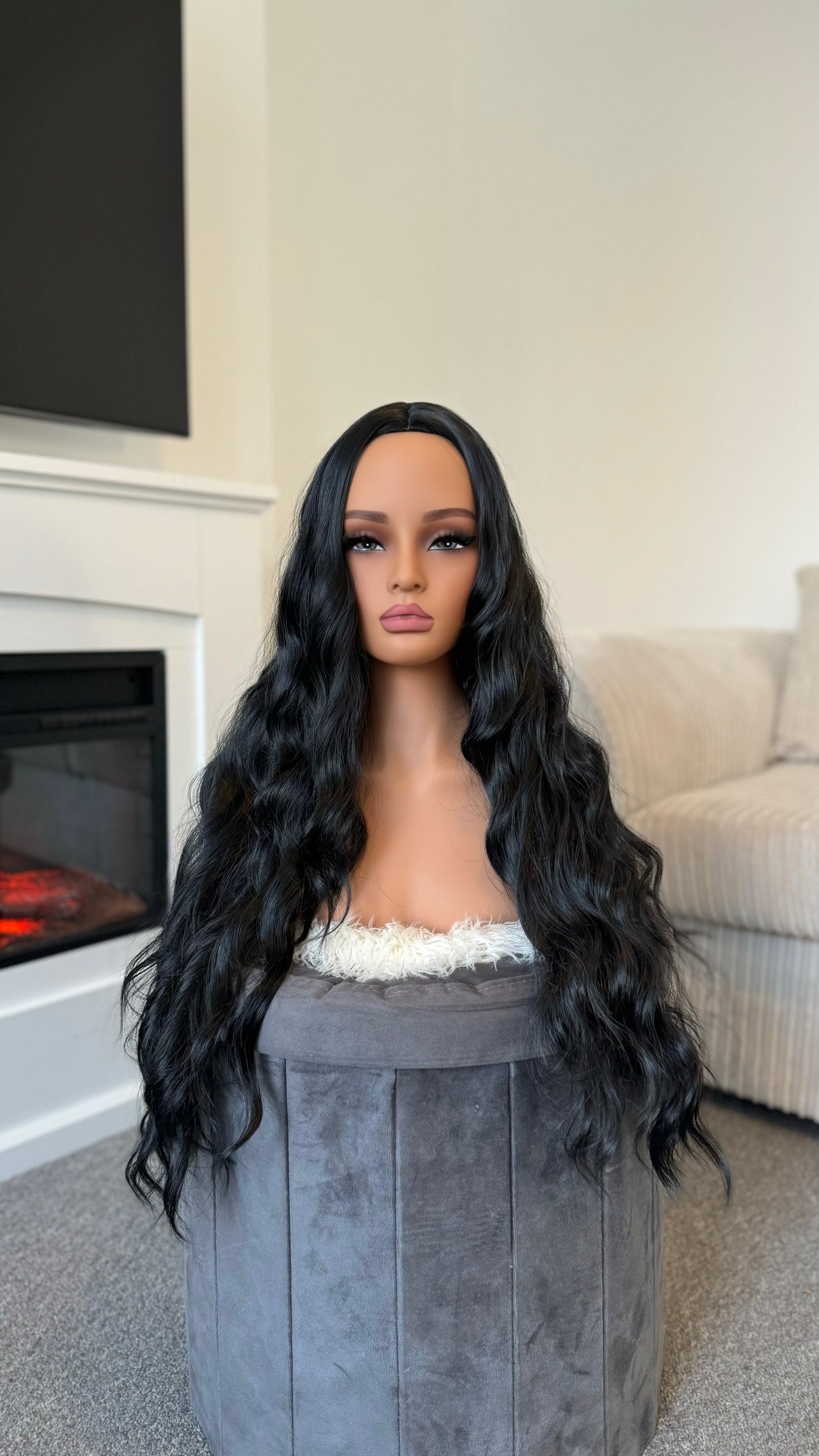 product non lace synthetic hair wig
