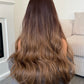 Aluna 26" Balayage Brown Lace Wig