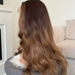 Aluna 26" Balayage Brown Lace Wig