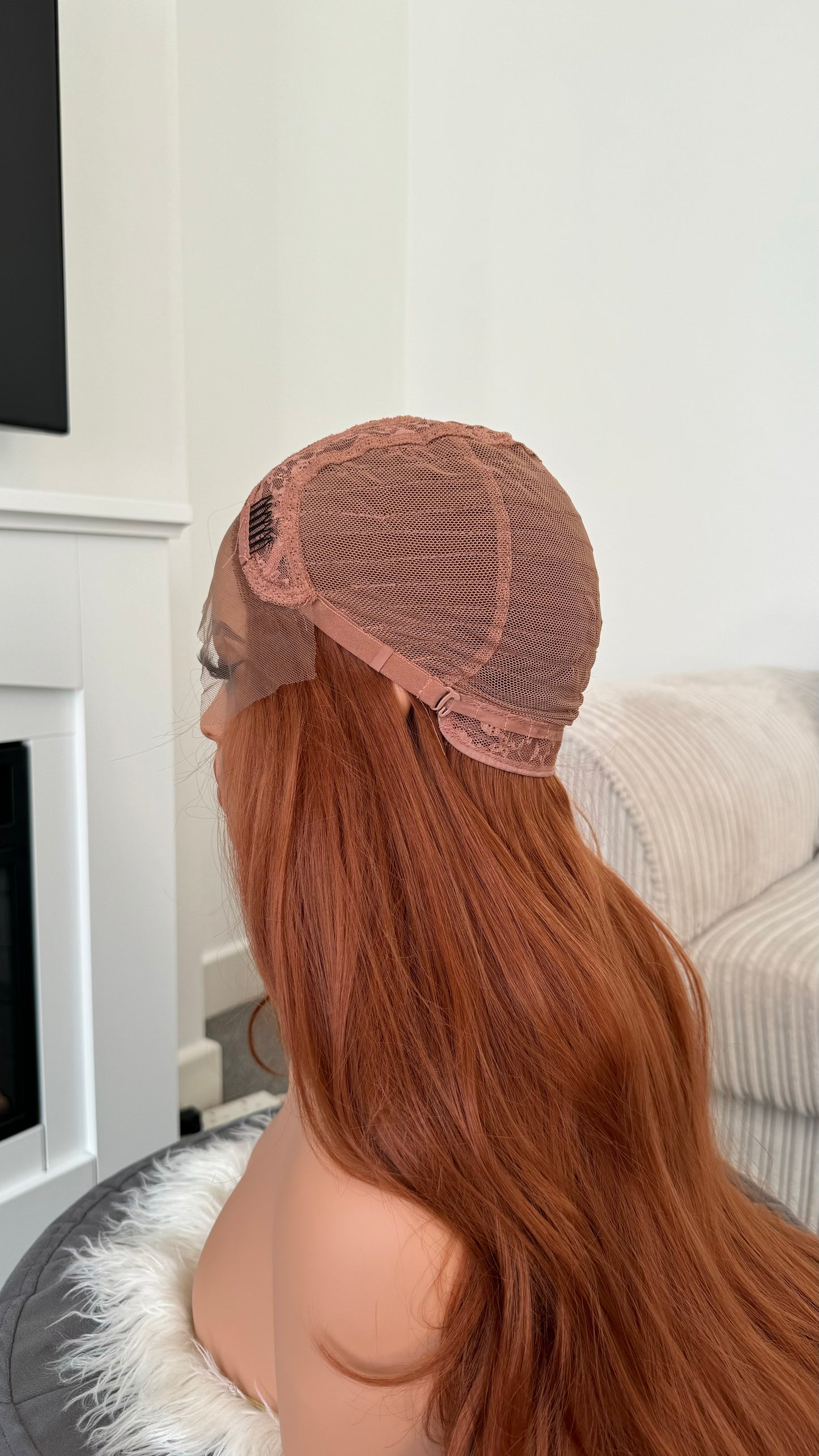 Giselle 28” Ginger Lace Wig