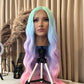 ARIELLA 30" Rainbow Synthetic Lace Wig