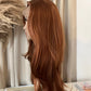 GISELLE 28” Ginger Synthetic Lace Wig