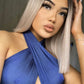 Blonde bob wig from pbeauty hair being worn by beautiful asian girl