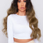 LEONIE 30" OMBRE BROWN SYNTHETIC LACE FRONT WIG - PBeauty Hair