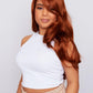 beautiful red head hair on mixed race pretty model