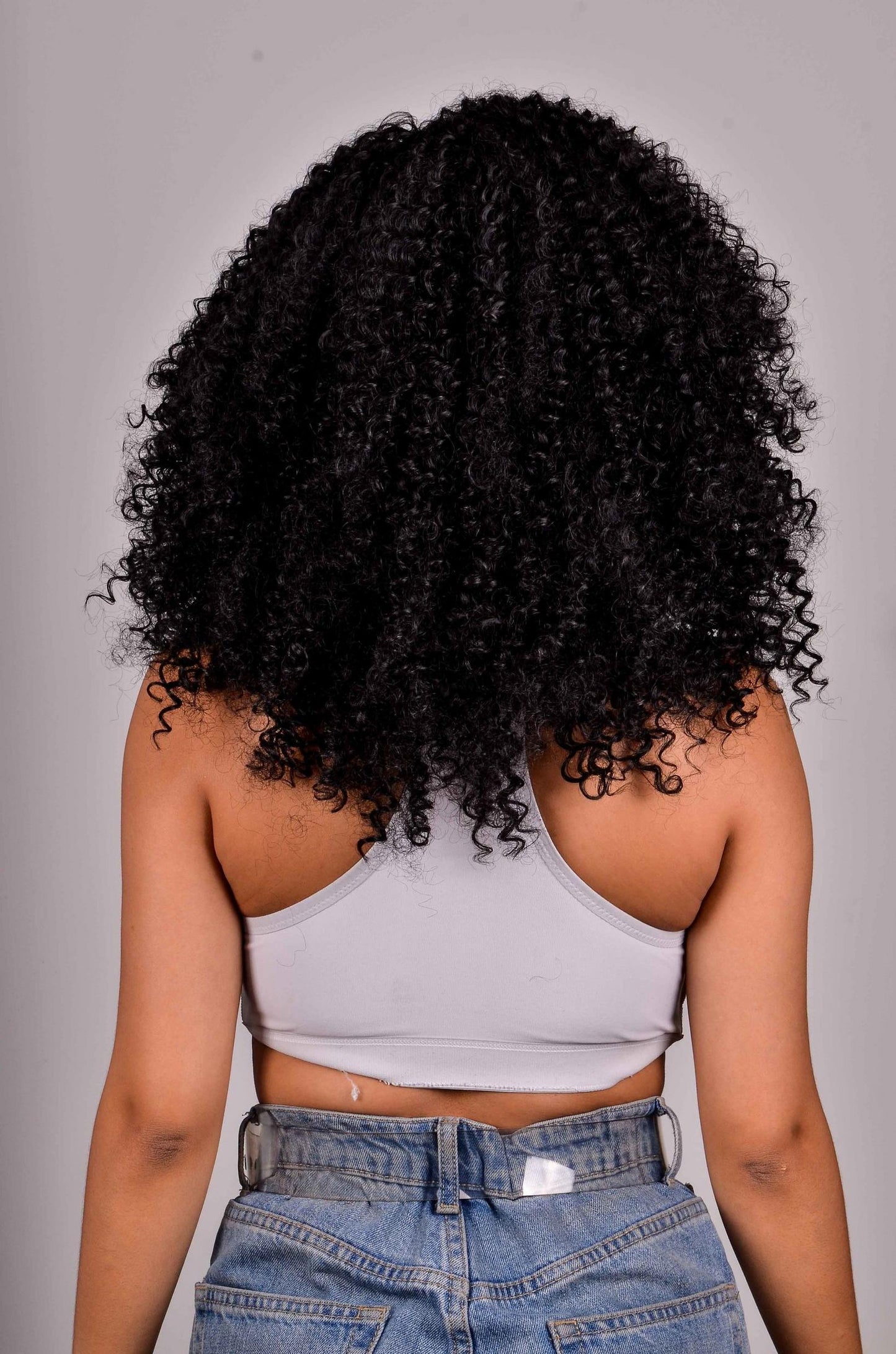 Jorja 18" Kinky Curly Lace Front Synthetic Hair Wig - PBeauty Hair